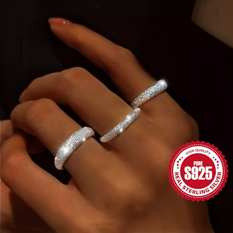 Elegant 925 Sterling Silver Ring 