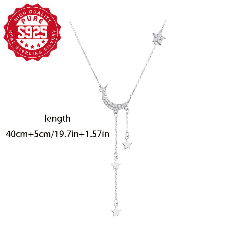 Elegant unisex necklace made of 925 silver