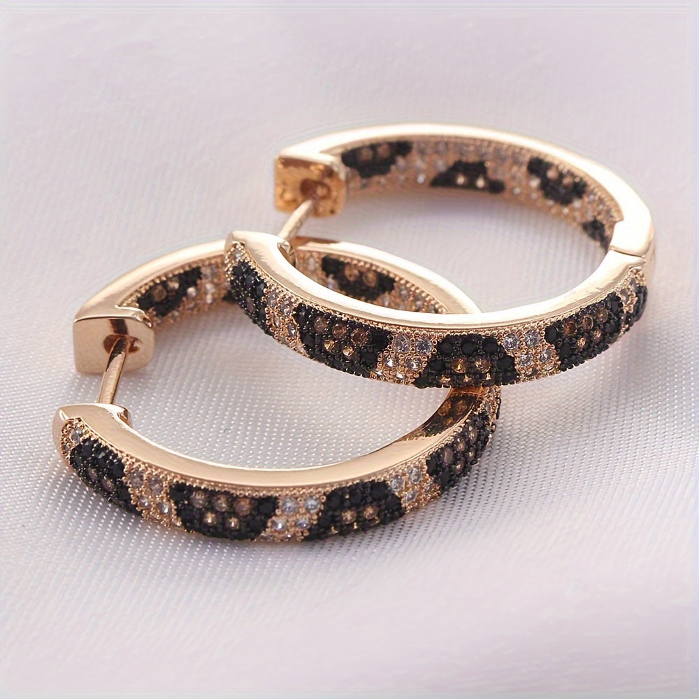 Luxurious Retro Leopard Earrings