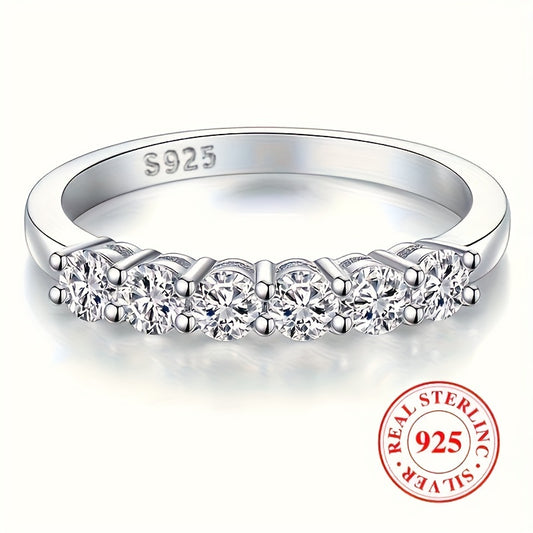 925 Silver Eternity Ring 