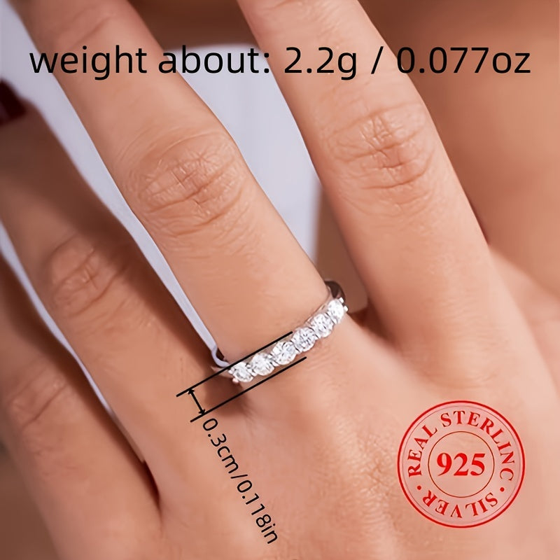 925 Silver Eternity Ring 