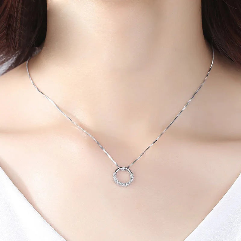 925 pure silver necklace 