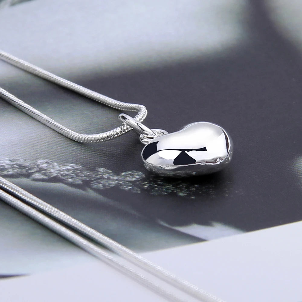 925 silver heart necklace 