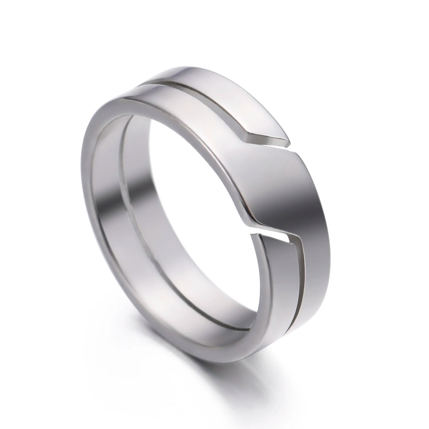 Minimalist Stainless Steel Sky Ring 