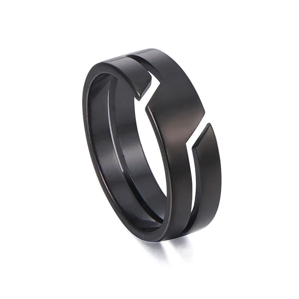 Minimalist Stainless Steel Sky Ring 