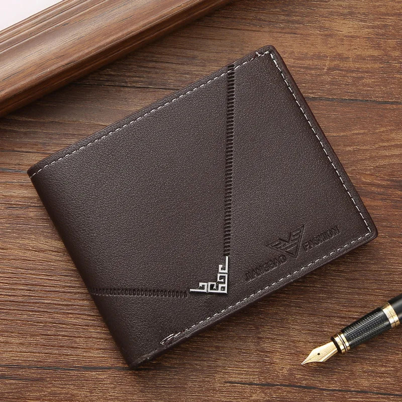 Small, compact, multi-purpose men's wallet 