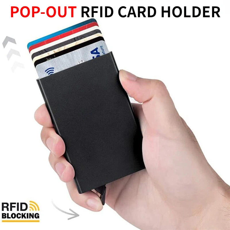 Automatic slim pocket wallet for men - Rapid 