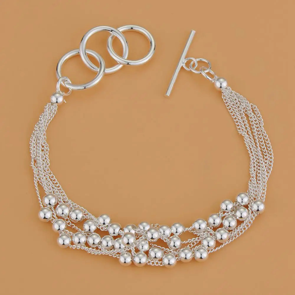 925 Luxury Sterling Silver Bracelet 