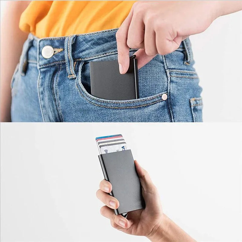 Automatic slim pocket wallet for men - Rapid 