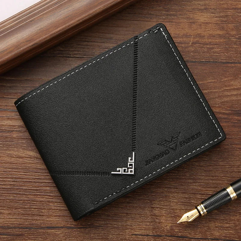 Small, compact, multi-purpose men's wallet 