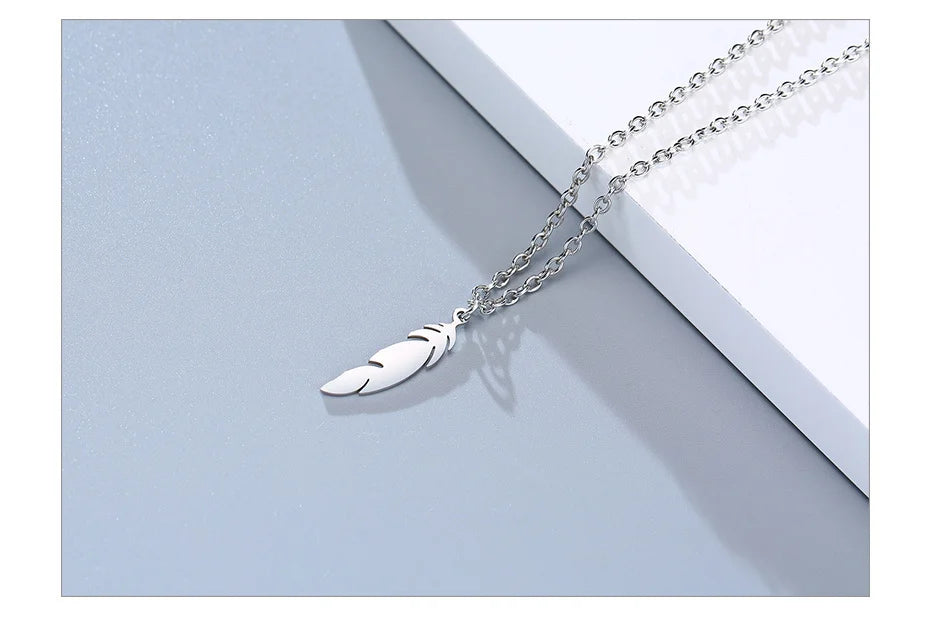 California Feather Necklace