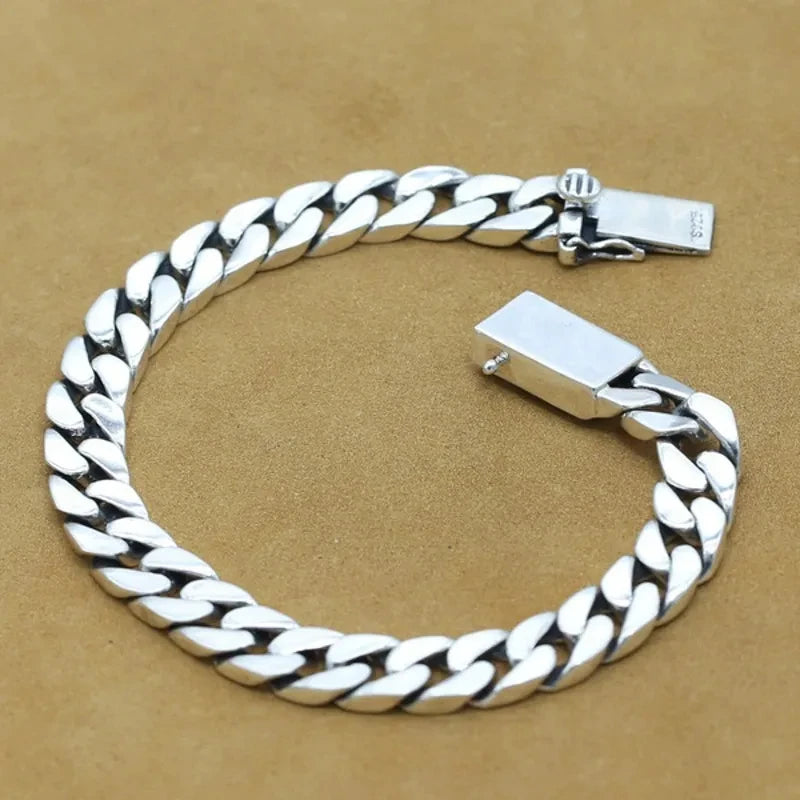 s925 sterling silver bracelet punk 