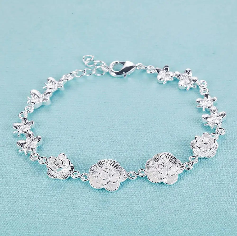 925 Luxury Sterling Silver Bracelet 