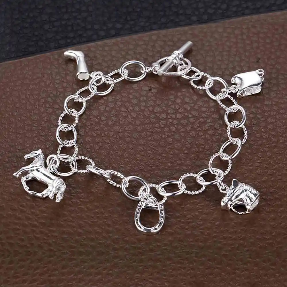 925 Luxury Sterling Silver Bracelet 