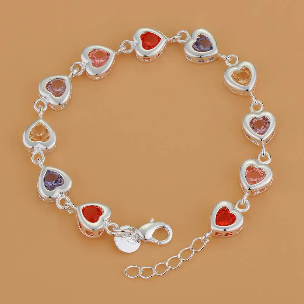 925 Luxury Sterling Silver Bracelet 