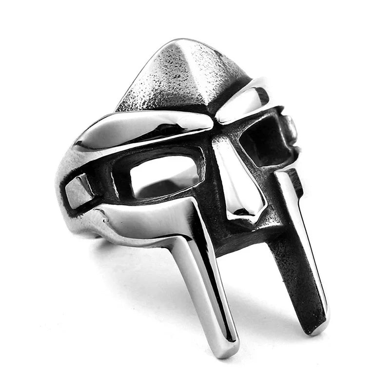 Classic Retro Mask Ring