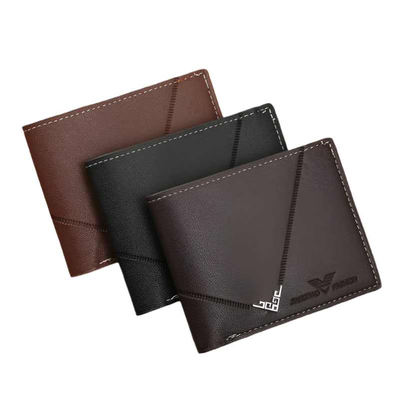 Small, compact, multi-purpose men's wallet 