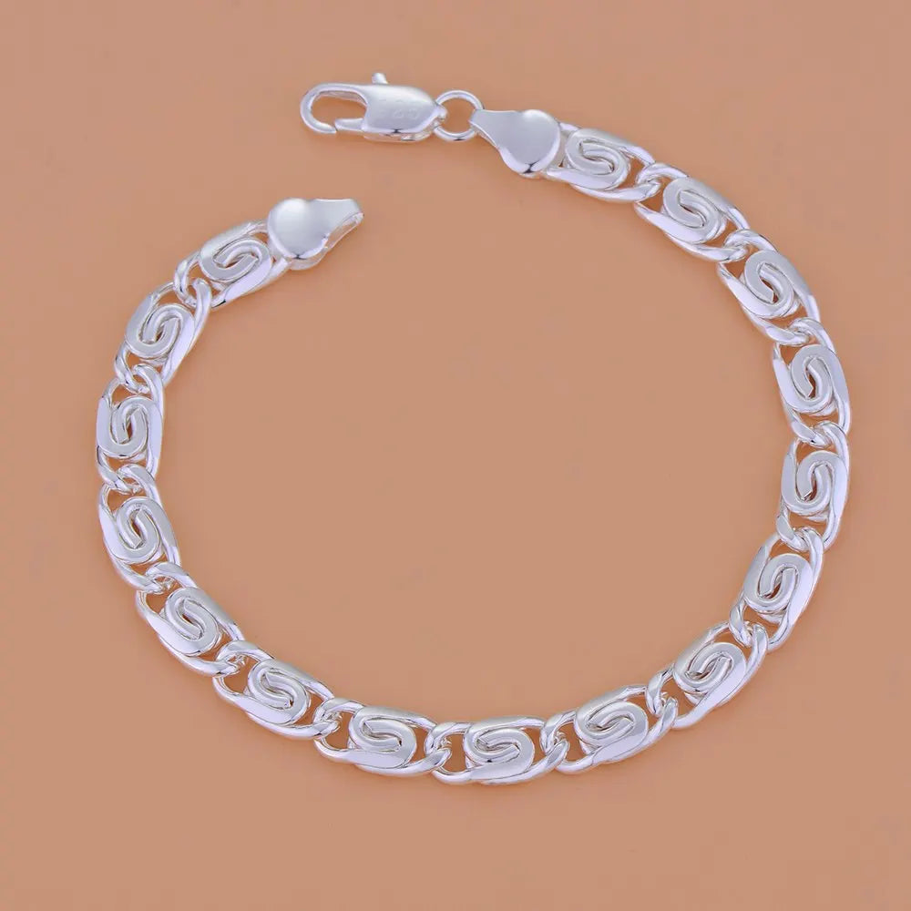 925 Luxury Sterling Silver Bracelet 