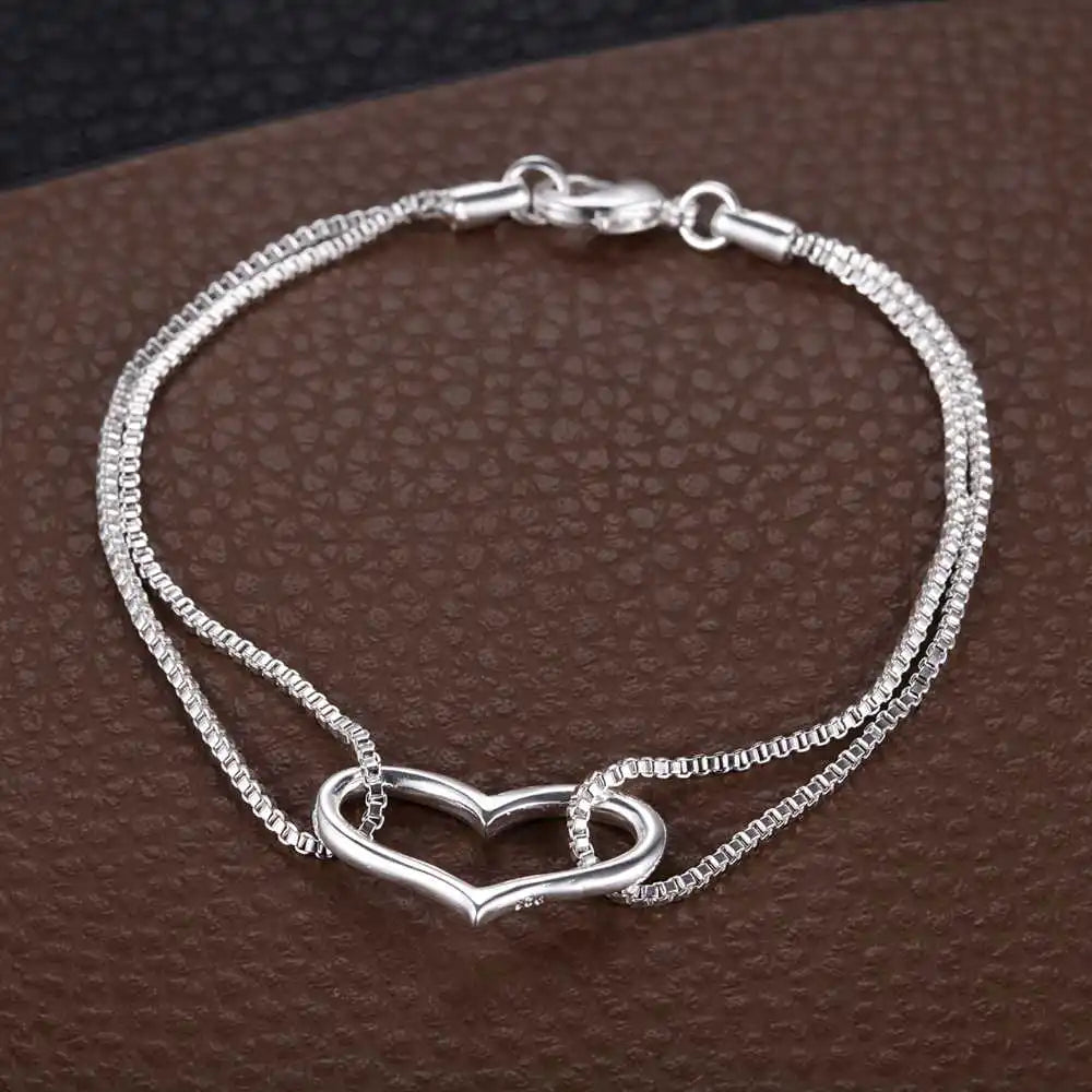 925 Luxury Sterling Silver Bracelet 