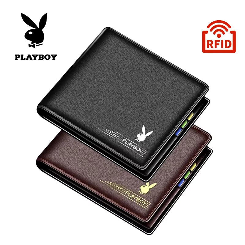 Playboy Men's Anti-Scan Wallet 