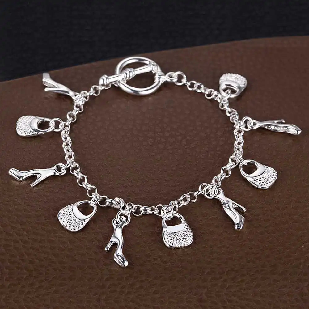 925 Luxury Sterling Silver Bracelet 