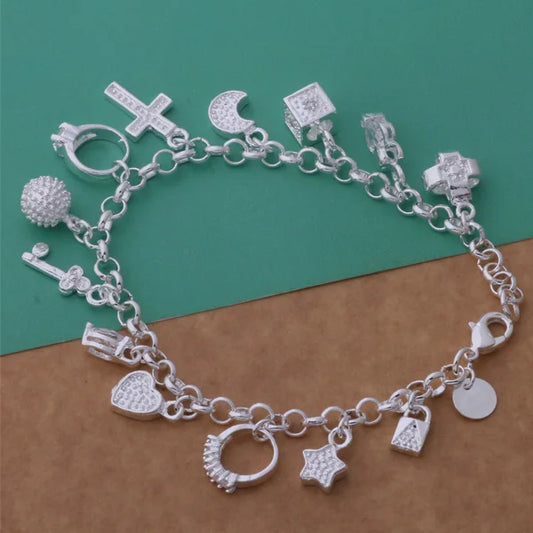 925 Luxury Sterling Silver Bracelet 