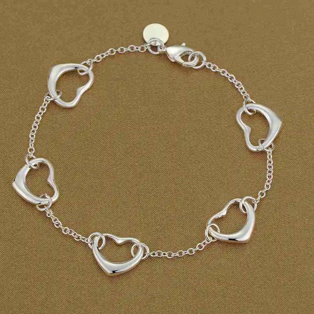 925 Luxury Sterling Silver Bracelet 