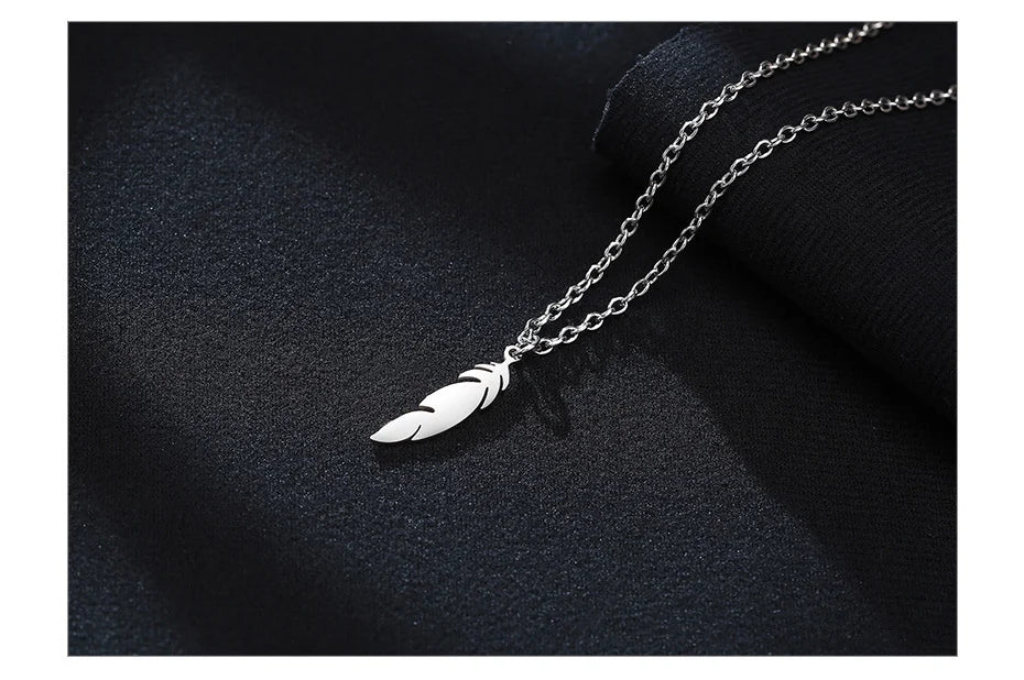 California Feather Necklace