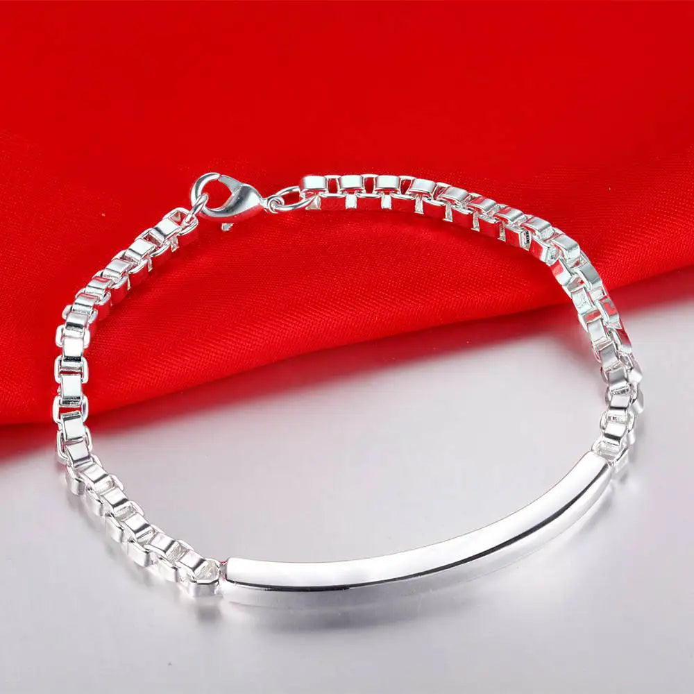 925 Luxury Sterling Silver Bracelet 