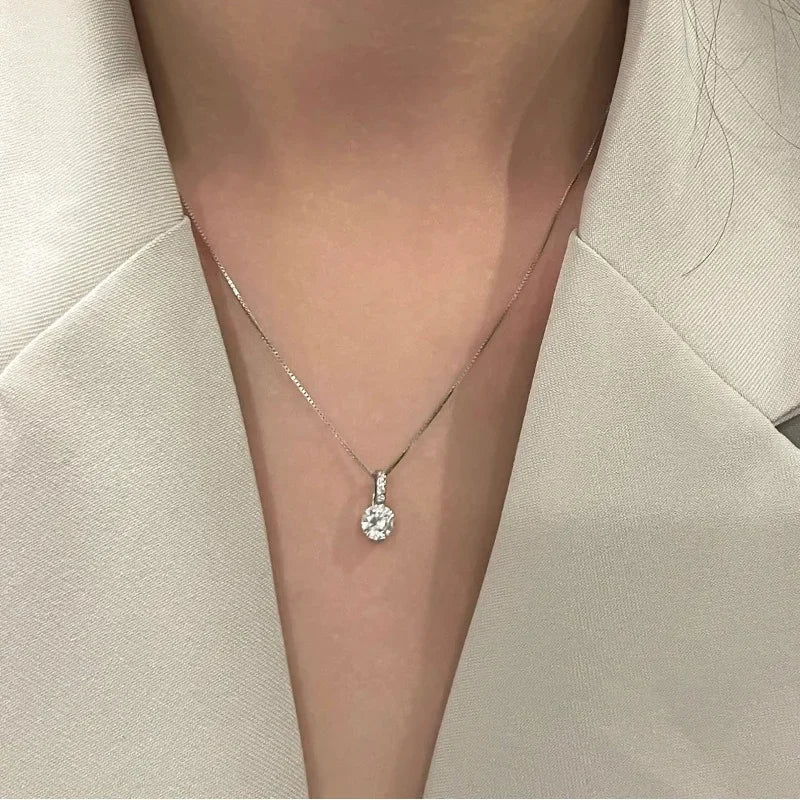 Classic silver necklace 