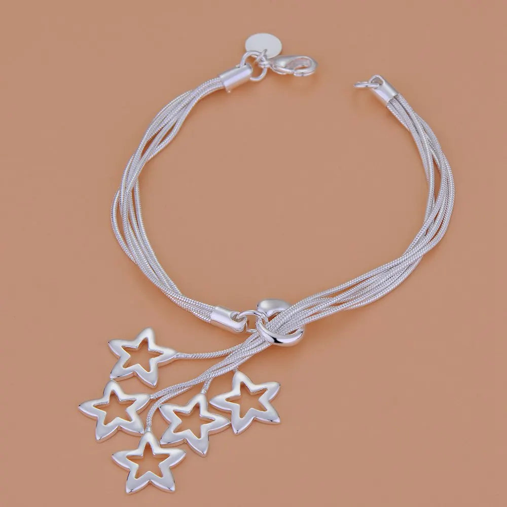 925 Luxury Sterling Silver Bracelet 