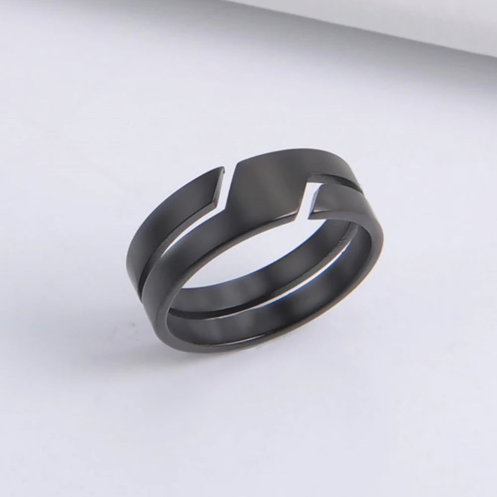 Minimalist Stainless Steel Sky Ring 