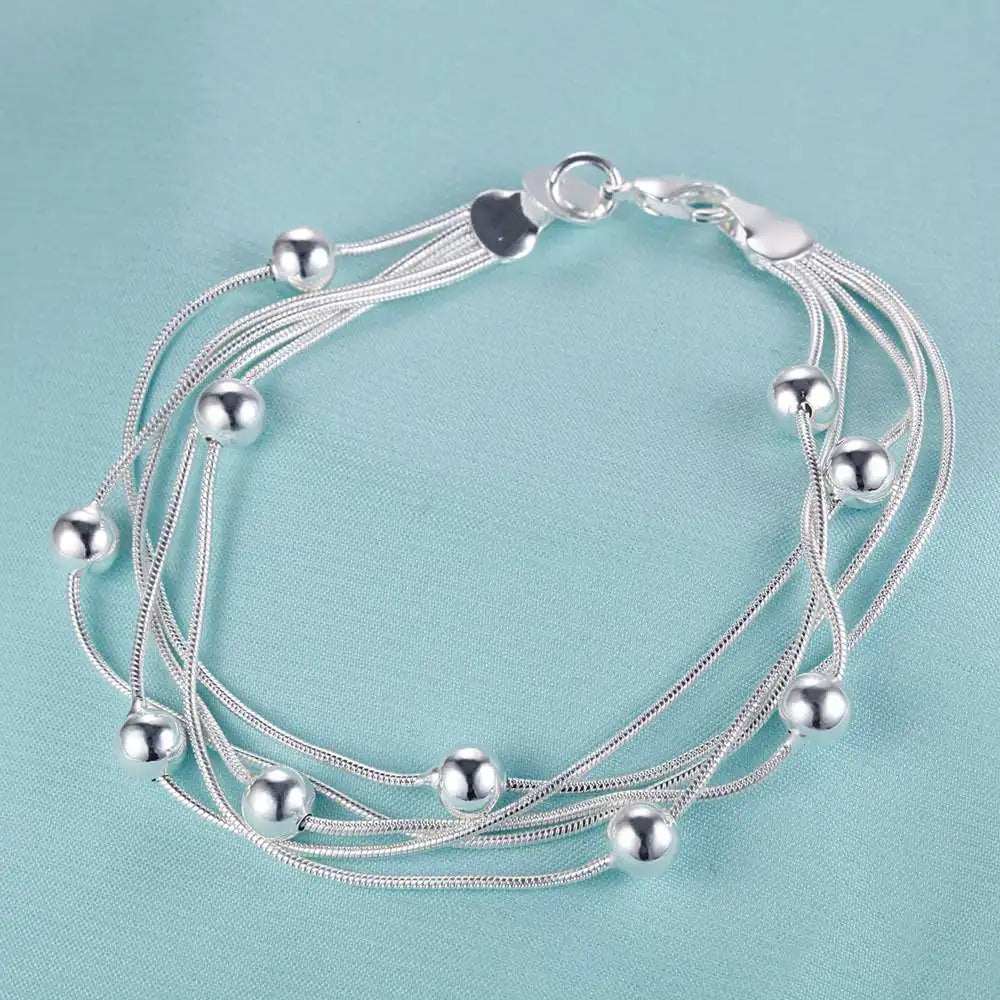 925 Luxury Sterling Silver Bracelet 