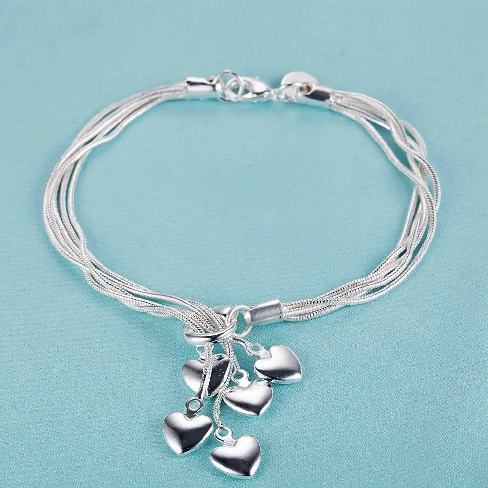 925 Luxury Sterling Silver Bracelet 