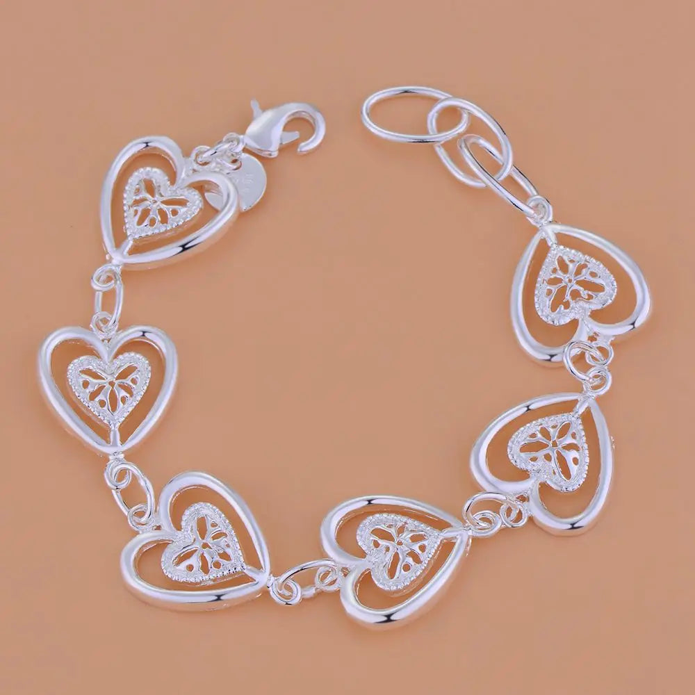 925 Luxury Sterling Silver Bracelet 