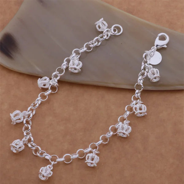 925 Luxury Sterling Silver Bracelet 