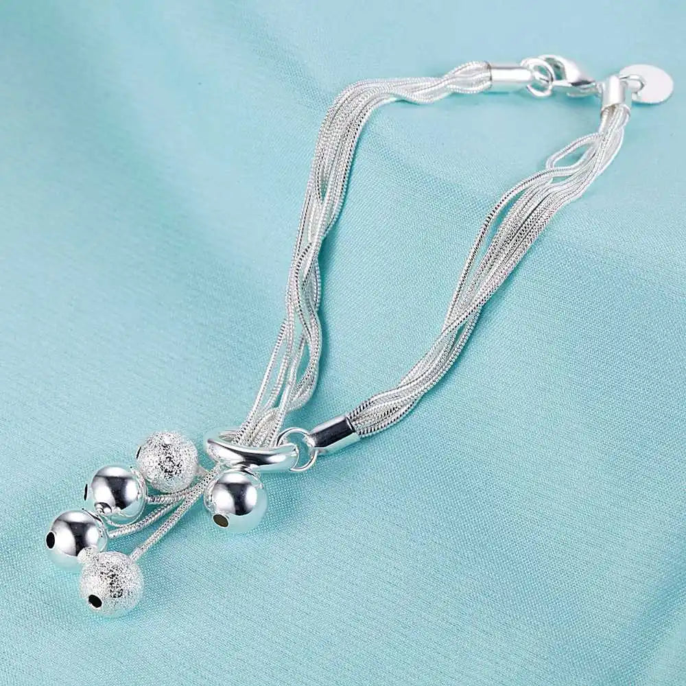 925 Luxury Sterling Silver Bracelet 