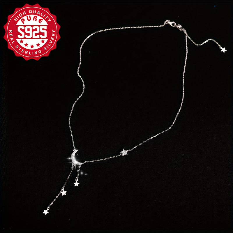 Elegant unisex necklace made of 925 silver