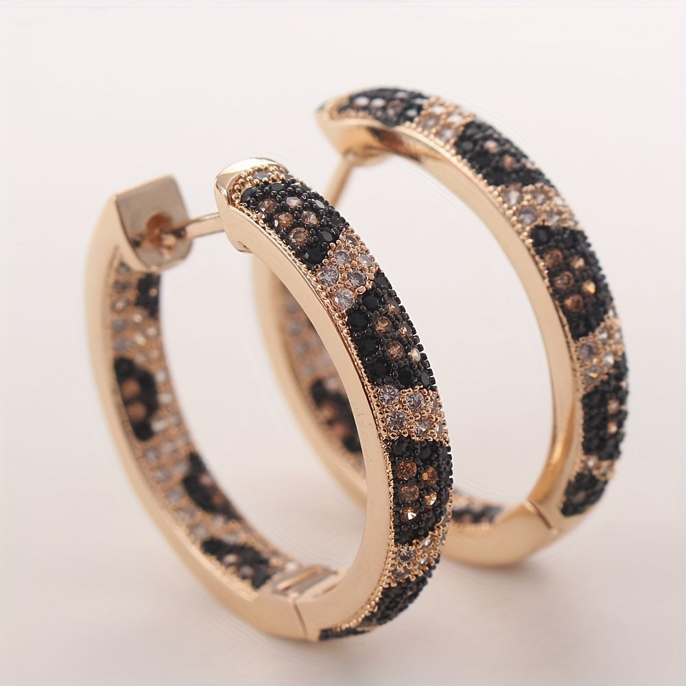 Luxurious Retro Leopard Earrings