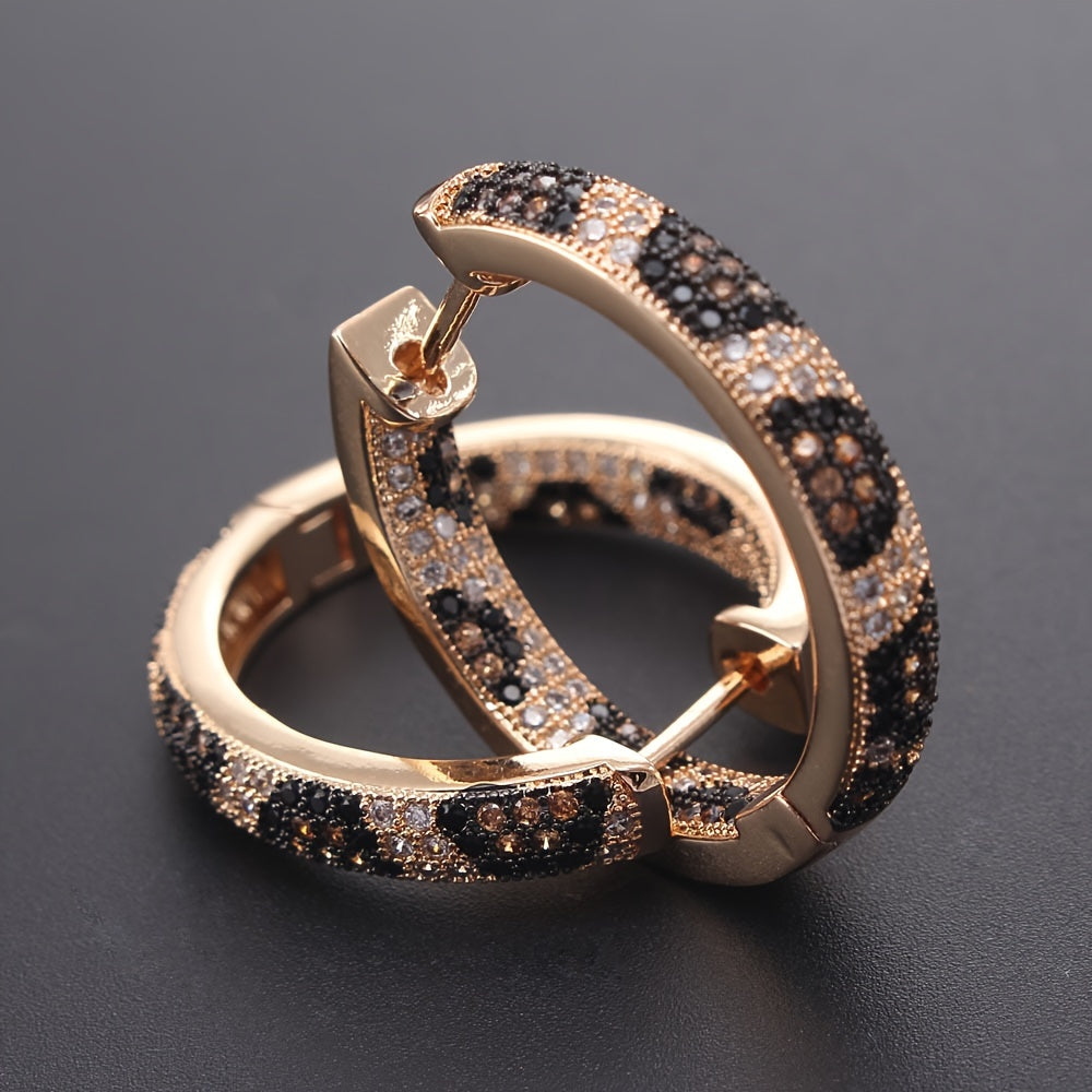 Luxurious Retro Leopard Earrings